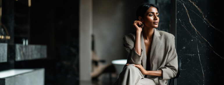 Dark Materials Redefine Contemporary Luxury Interior Design